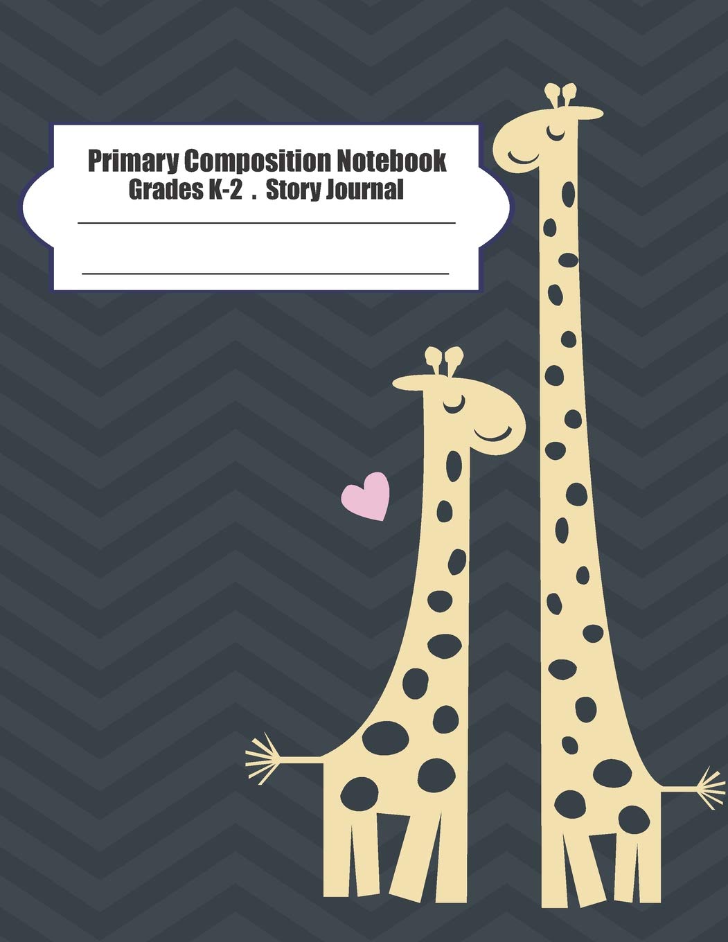 Primary Composition Notebook: Primary Composition Notebook Story Paper - 8.5"x11" - Grades K-2: Cute Tropical Forest Giraffe School Specialty ... Line (Kindergarten Composition Notebooks) book
