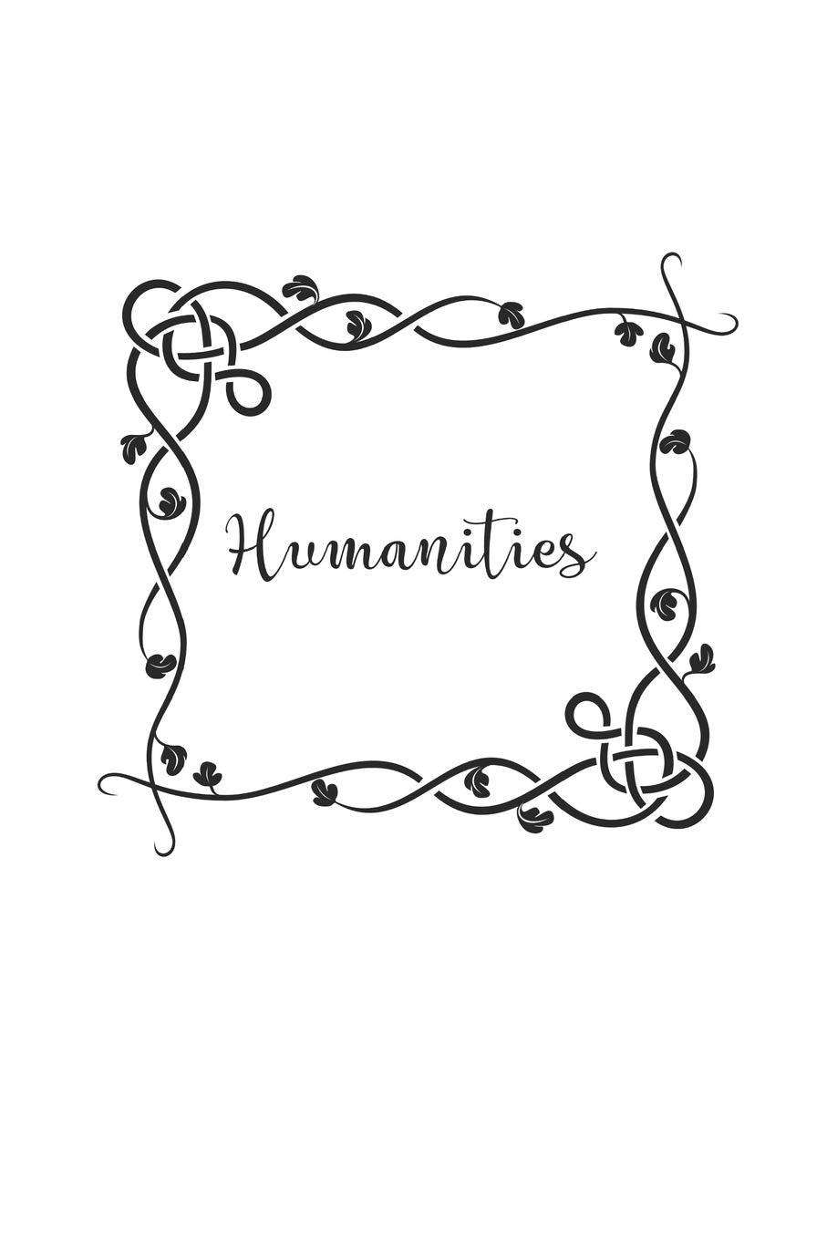 Humanities: Teachers and students wide ruled line journal or composition book Books
