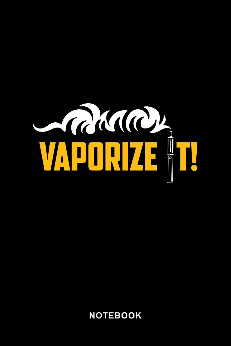 Vaporizer Vaping Art Graphic Notebook: Vaporizer Vaping Graphic Art Dot Grid Pages E-Cigarette Notebook / Journal Gift (6 x 9 - 110 dot grid pages) Books