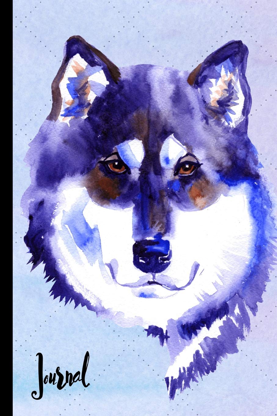 Journal: Watercolor Dog Journal Lined Blank Paper Pets