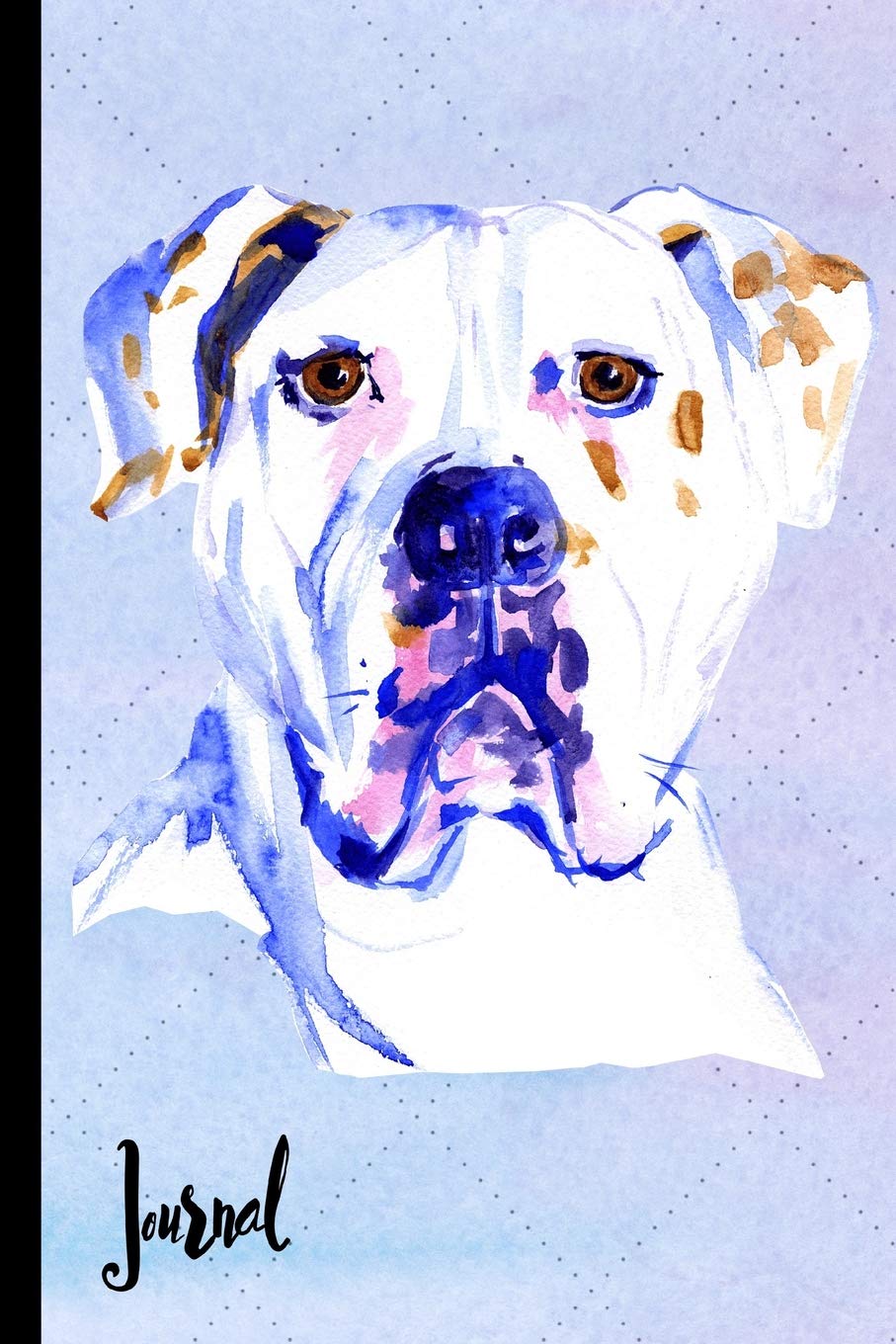 Journal: Watercolor Dog Journal Lined Blank Paper Pets