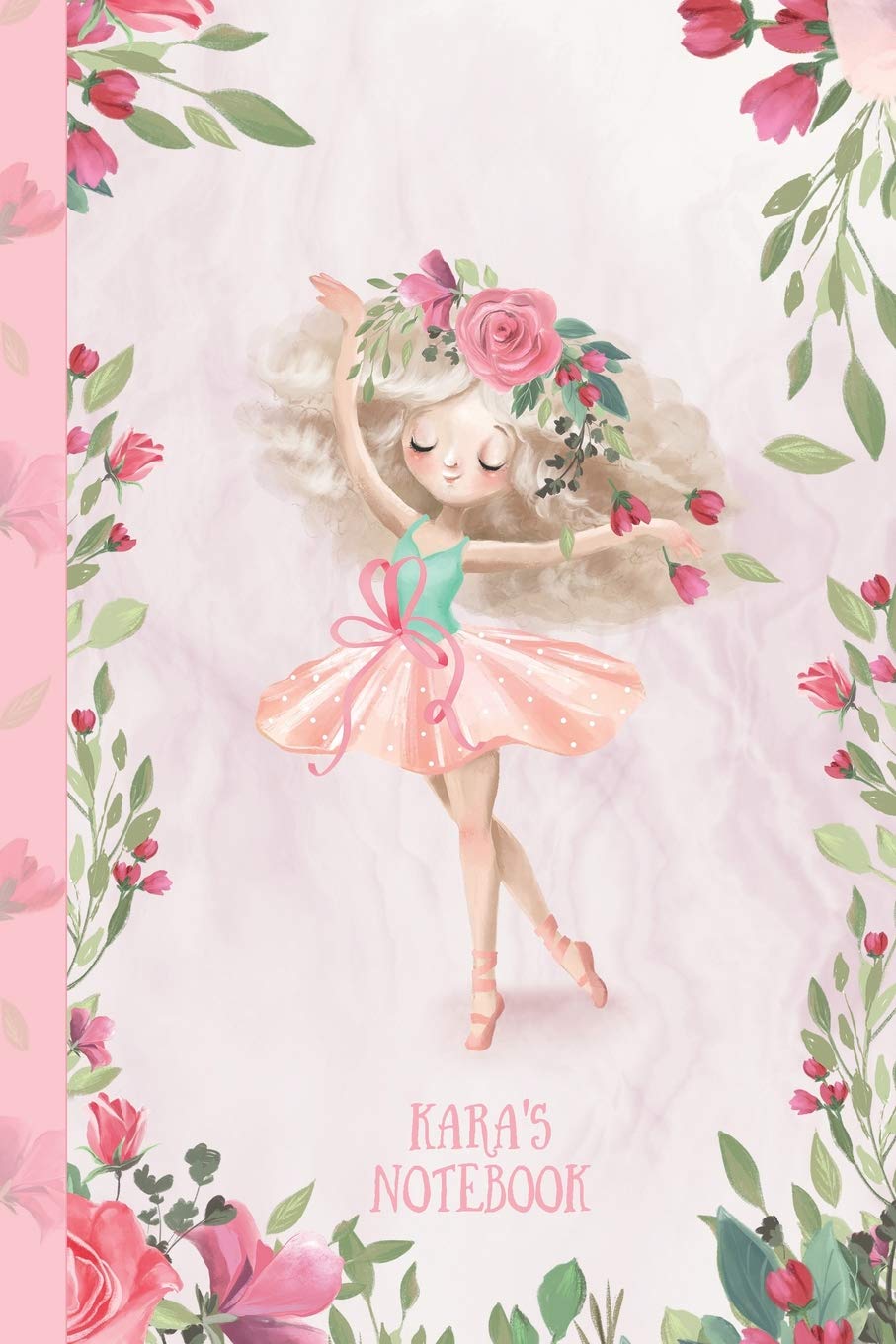 Kara's Notebook: Dance & Ballet Jorunal for Girls, 108 lined pages 6x9 Arts & Music