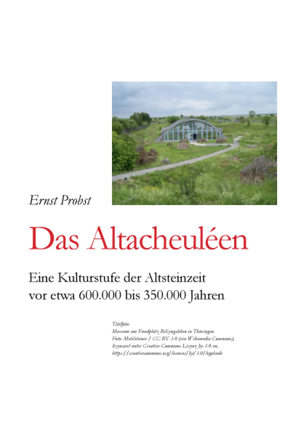 Das Altacheuléen: Eine Kulturstufe der Altsteinzeit vor etwa 600.000 bis 350.000 Jahren (Bücher von Ernst Probst über die Steinzeit) Business & Technology
