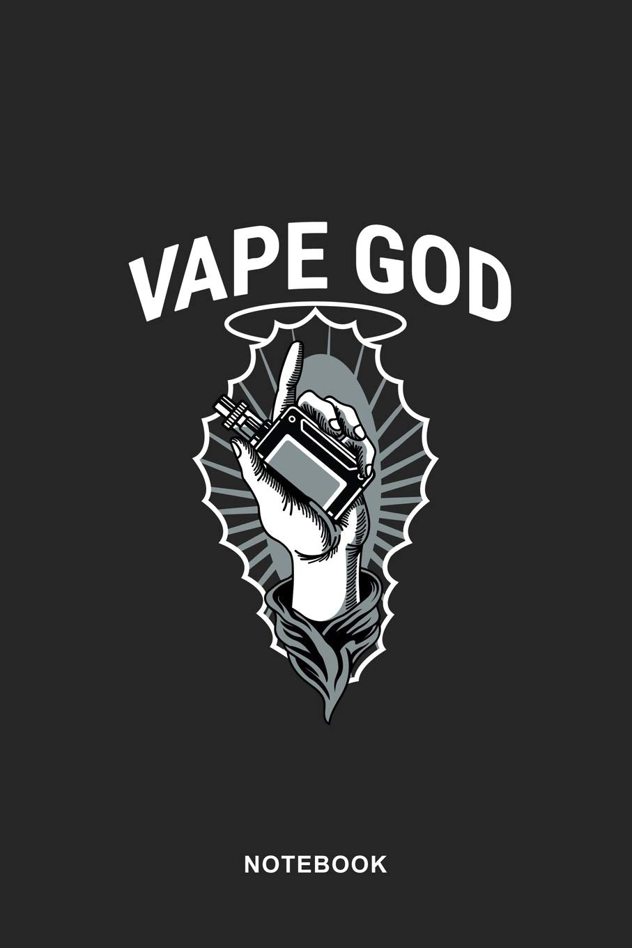 Vaporizer Vaping Art Graphic Notebook: Vaporizer Vaping Graphic Art Lined Pages E-Cigarette Notebook / Journal Gift (6 x 9 - 110 lined pages) Books