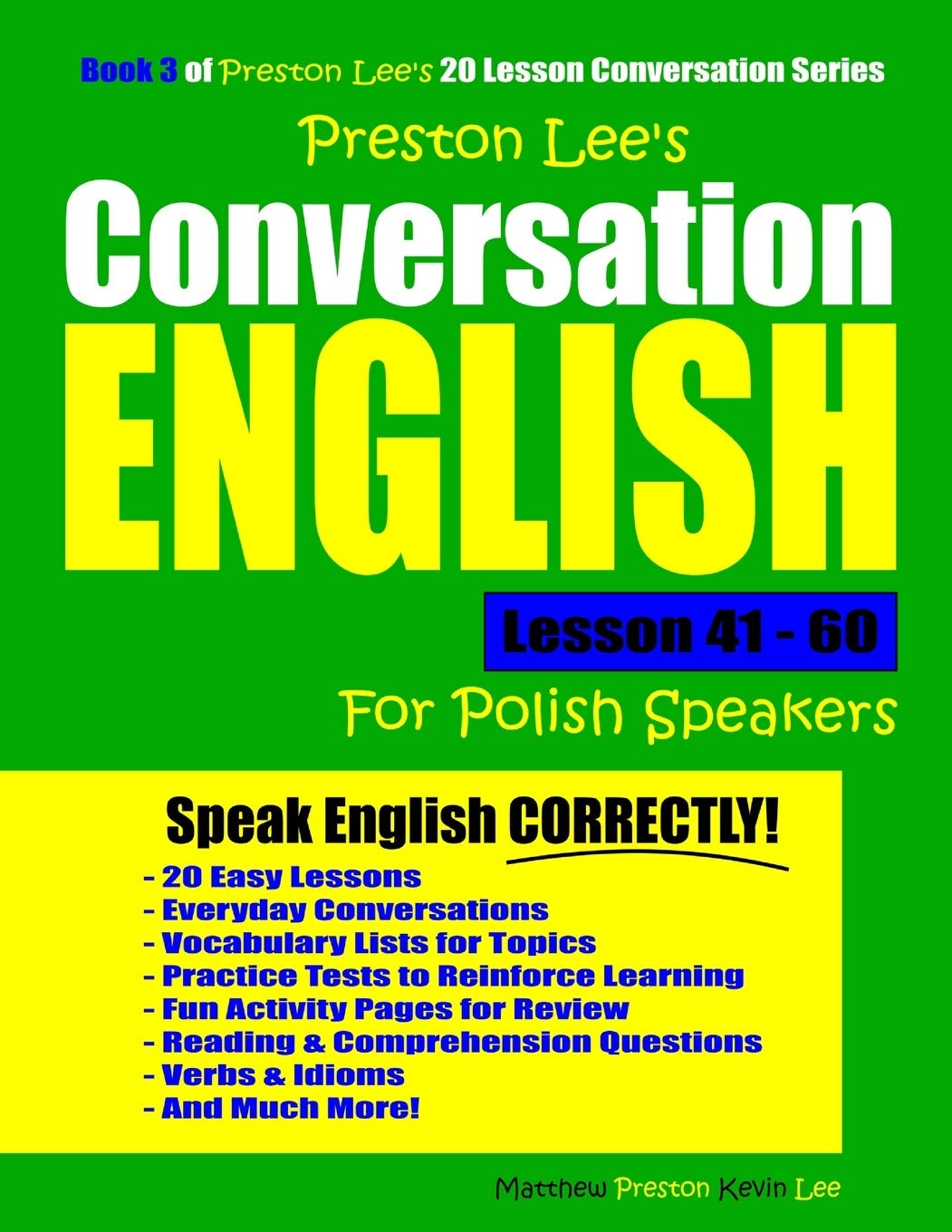 Preston Lee's Conversation English For Polish Speakers Lesson 41 - 60 (Preston Lee's English For Polish Speakers) Foreign Languages ​​& Dictionaries