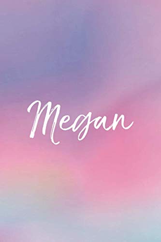 Megan: Personalized Name Journal Writing Notebook For Girls and Women Essays & Short Stories