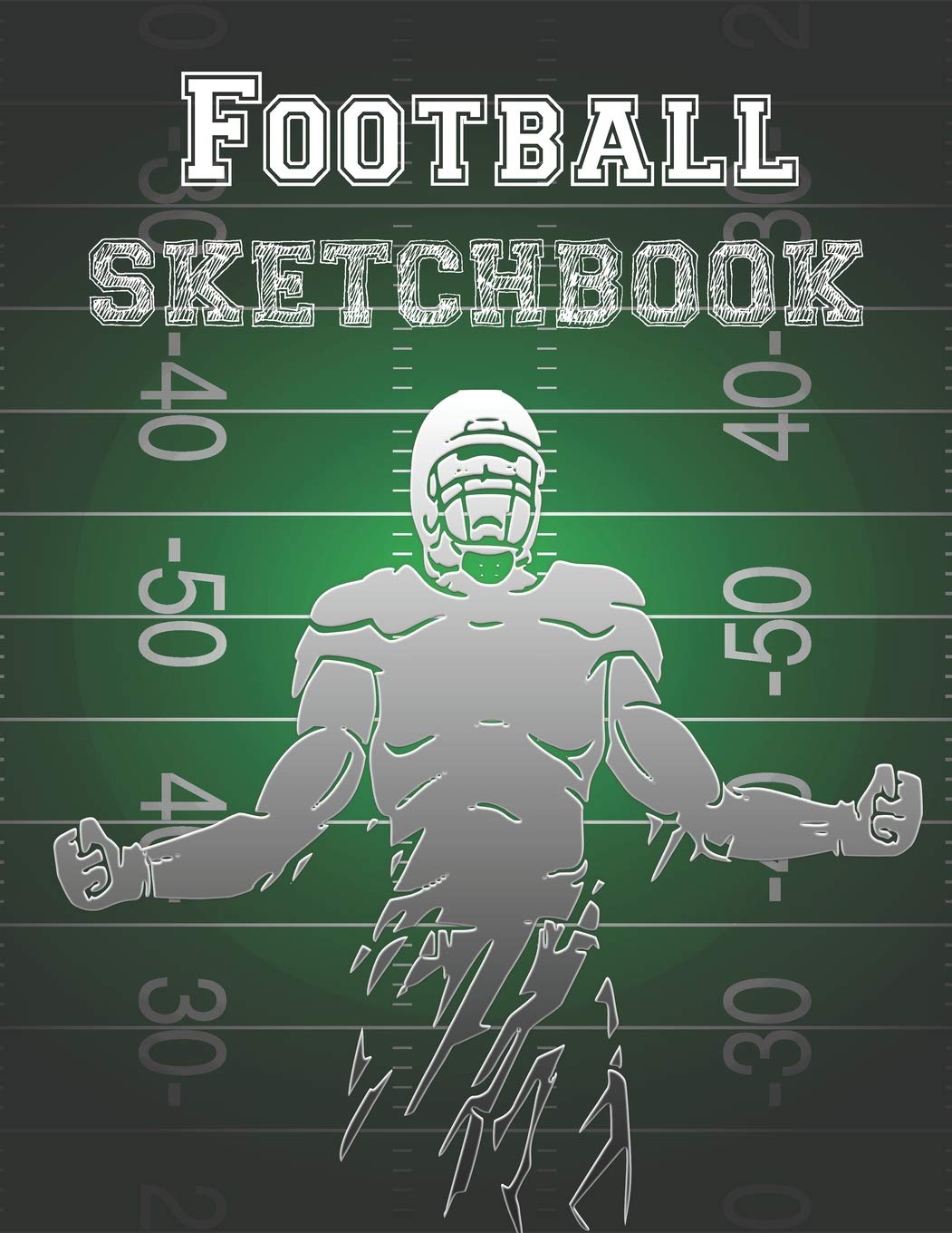 Football Sketchbook: Drawing Book With A Variety Of Sports Frames To Doodle, Write And Sketch Leisure & Fun