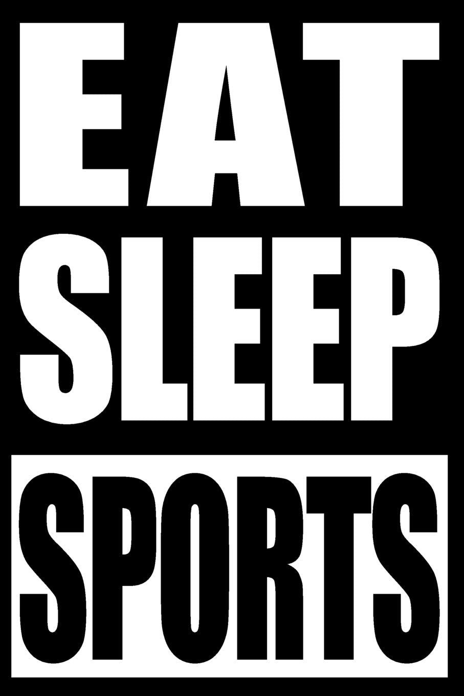 Eat Sleep Sports | Notebook for Athlete Fans: College Ruled Journal Sports