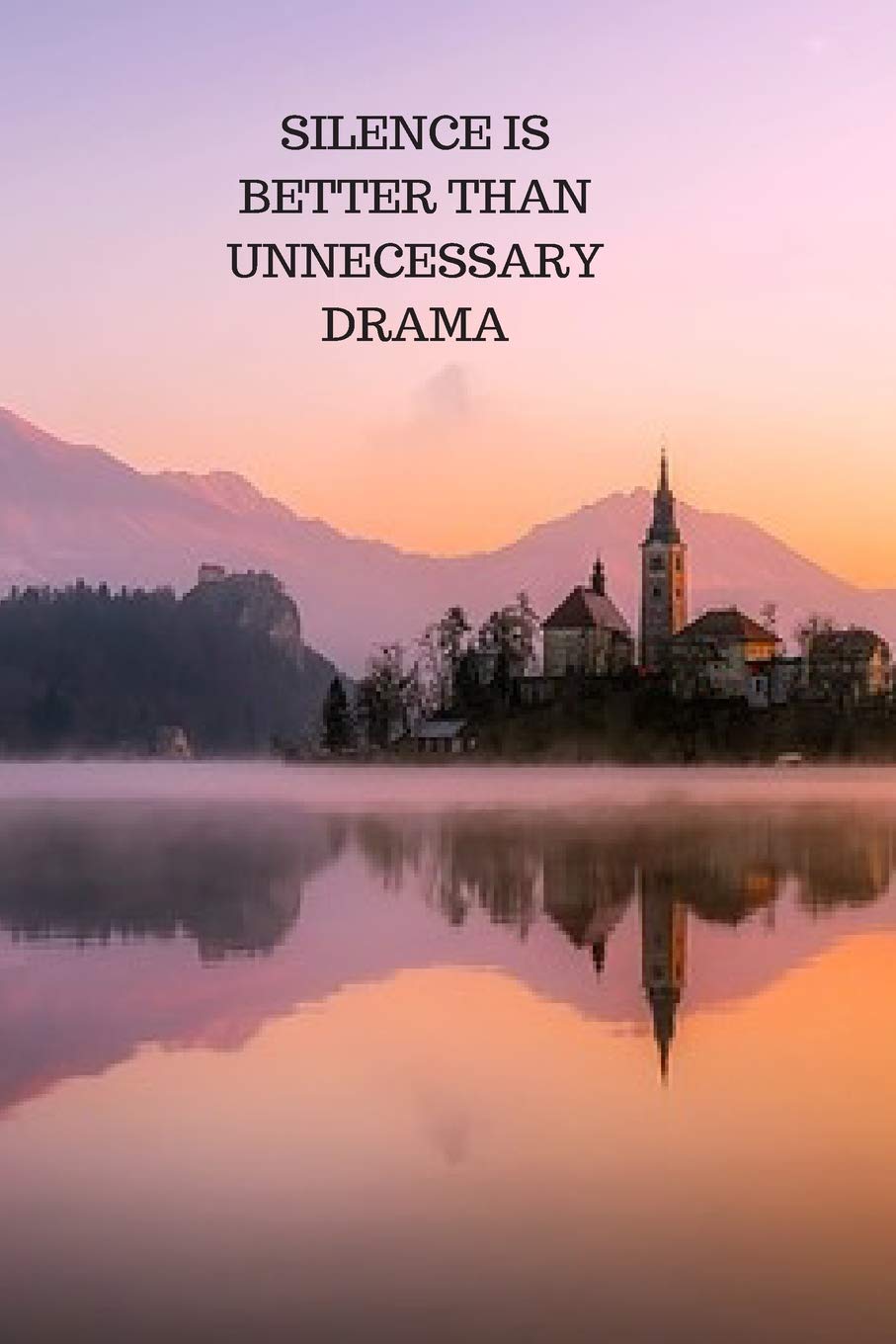 Lined Notebook: Beautiful landscape of nature and lake paperback, Journal for nature lovers and fans. Cute perfect notebook for writing in, Sketching, Doodling. Mathematics