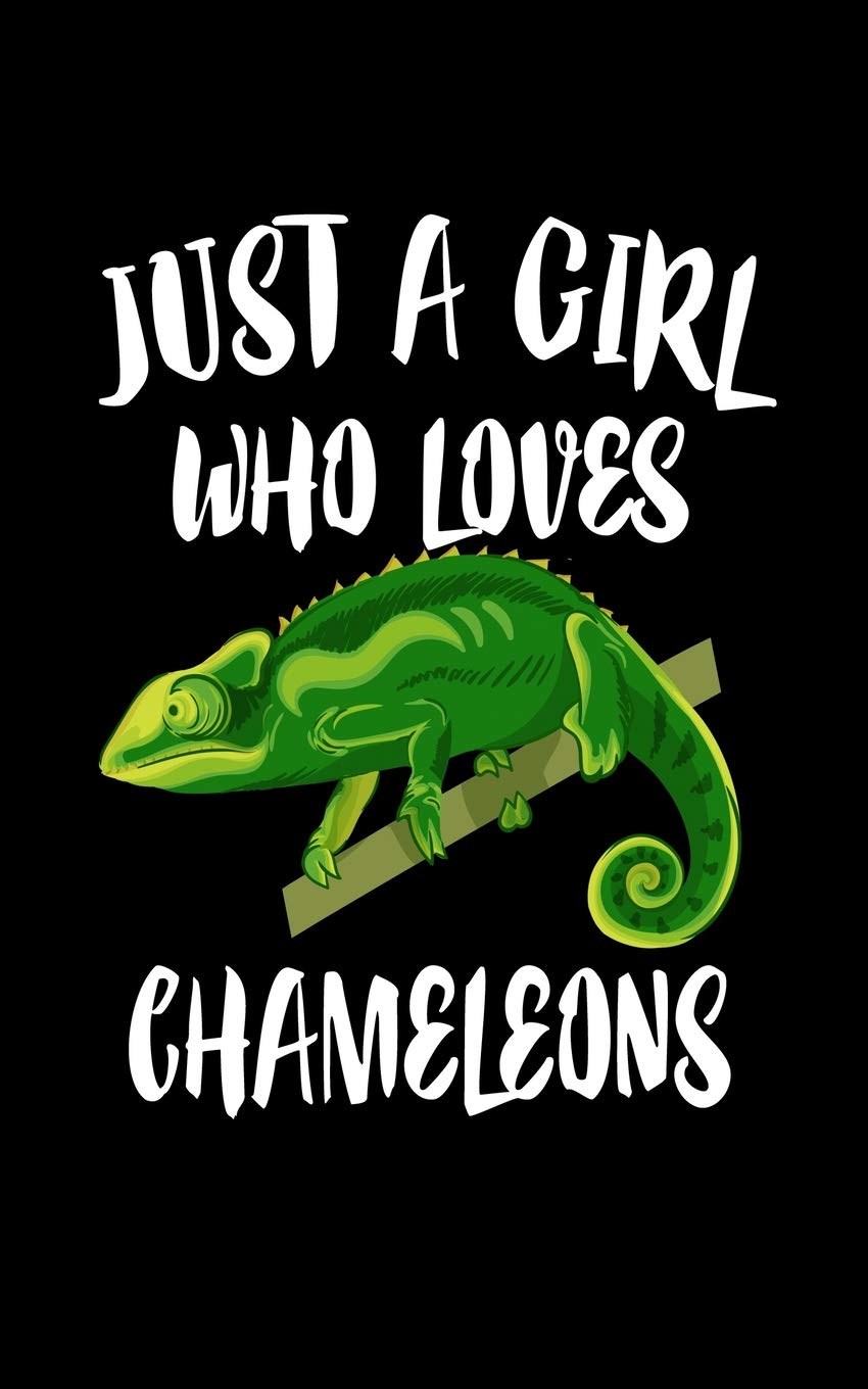 Just A Girl Who Loves Chameleons: Animal Nature Collection Mathematics