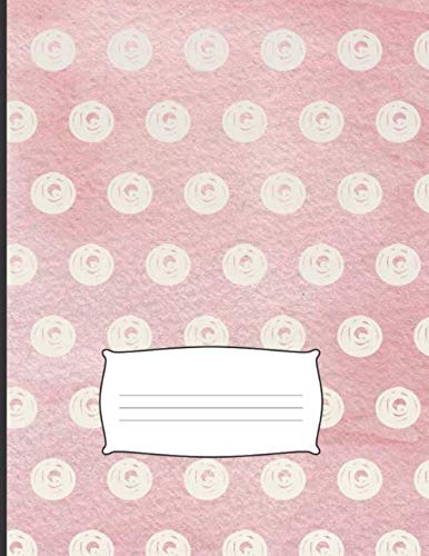 Beginning Printing Book: Handwriting Practice Paper Notebook with Dotted Lined Sheets for K-3 Students 150 Pages. Cute Pink Dots Doodles Inspired Design-Volume 1 Fairy Tales & Legends