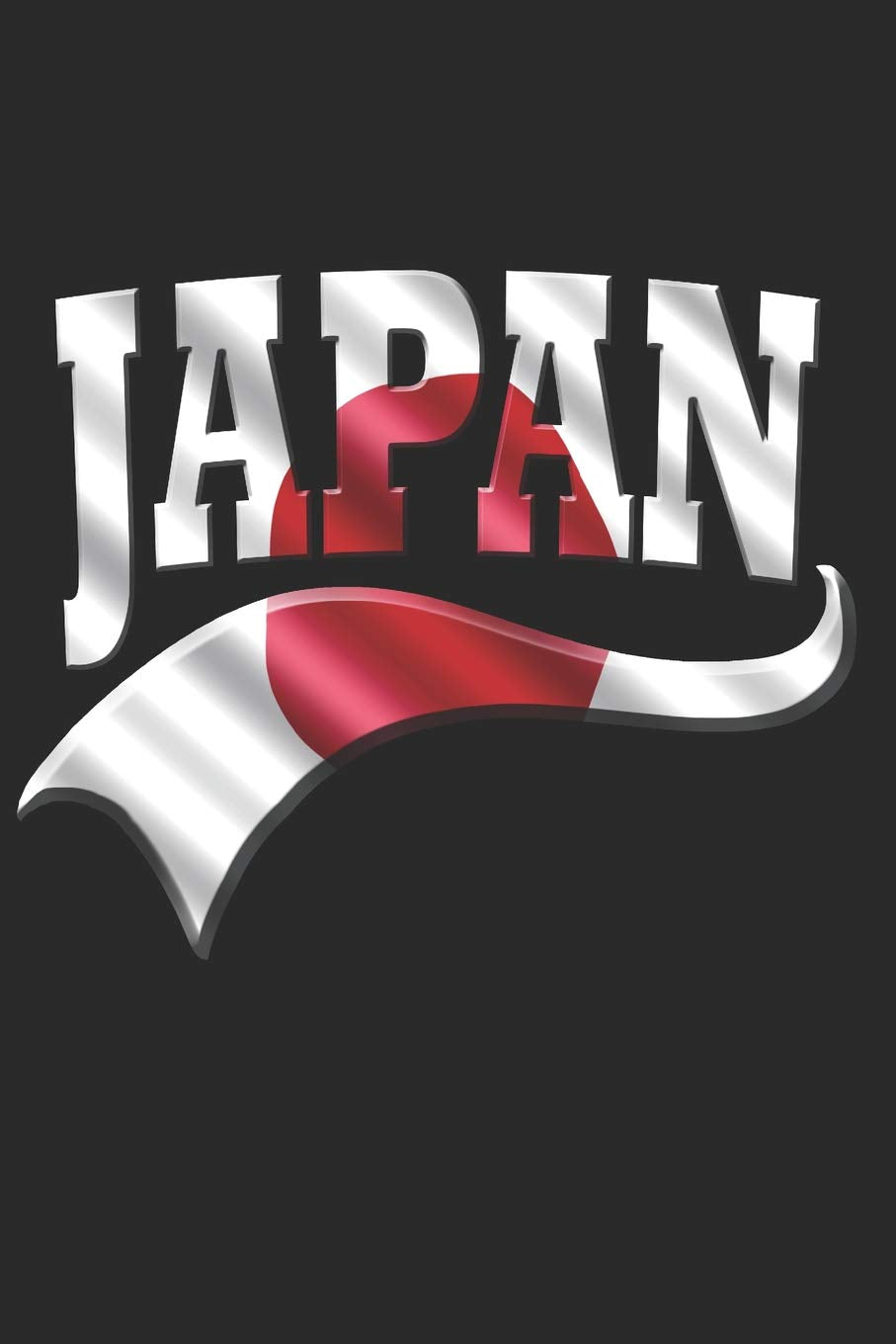 JAPAN NOTEBOOK: Japan Flag Notebook, Travel Journal to write in, College Ruled Journey Diary Books