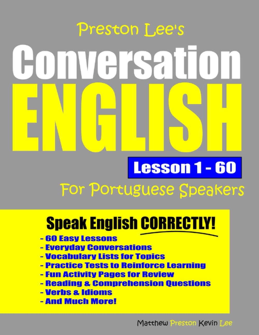 Preston Lee's Conversation English For Portuguese Speakers Lesson 1 - 60 (Preston Lee's English For Portuguese Speakers) Foreign Languages ​​& Dictionaries