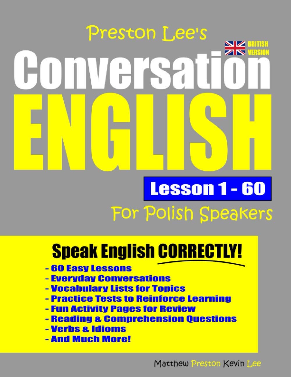 Preston Lee's Conversation English For Polish Speakers Lesson 1 - 60 (British Version) book