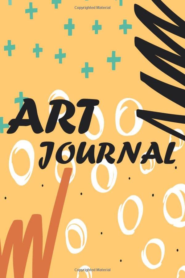 Art Journal: 6 x 9 inches | Draw Notebook | Sketch Book for drawing | Art Book | Creative Journal Books