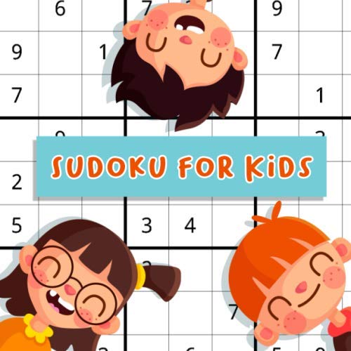 Sudoku for Kids: Large Print (8.5x8.5) Easy and Fun! Tiptoi & Games