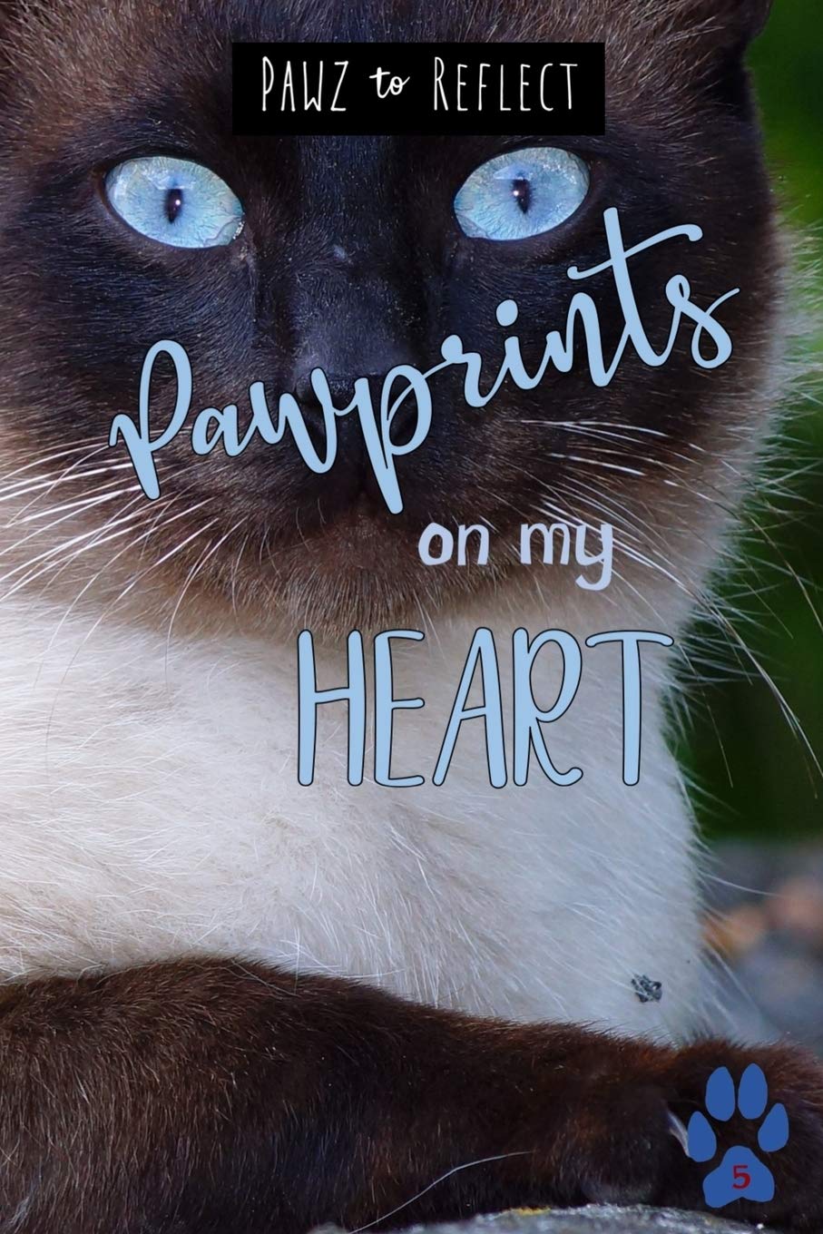 Pawprints On My Heart 5: Glossy Photo Cover Detail of Creamy, Soft Golden Fur, 6"x9" journal with 160 lined pages for Animal Lovers (Pawz to Reflect Journals, Band 5) Social Sciences