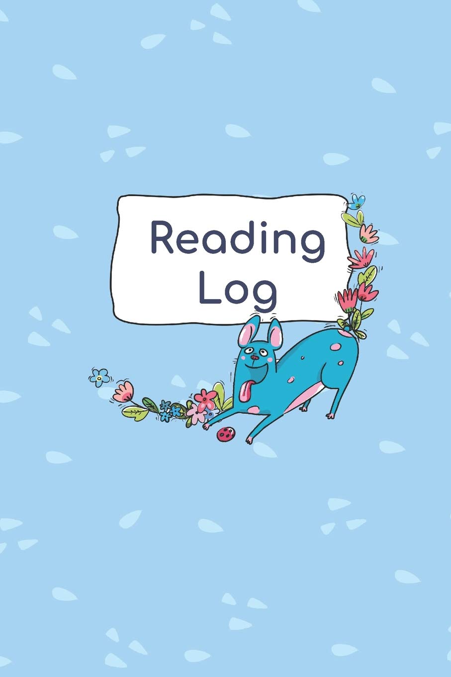 Reading Log: 6 x 9 Book Log | Gift idea for book lover | Book Lover Gifts | Reading log for kids | Dog lovers Learning & Reference
