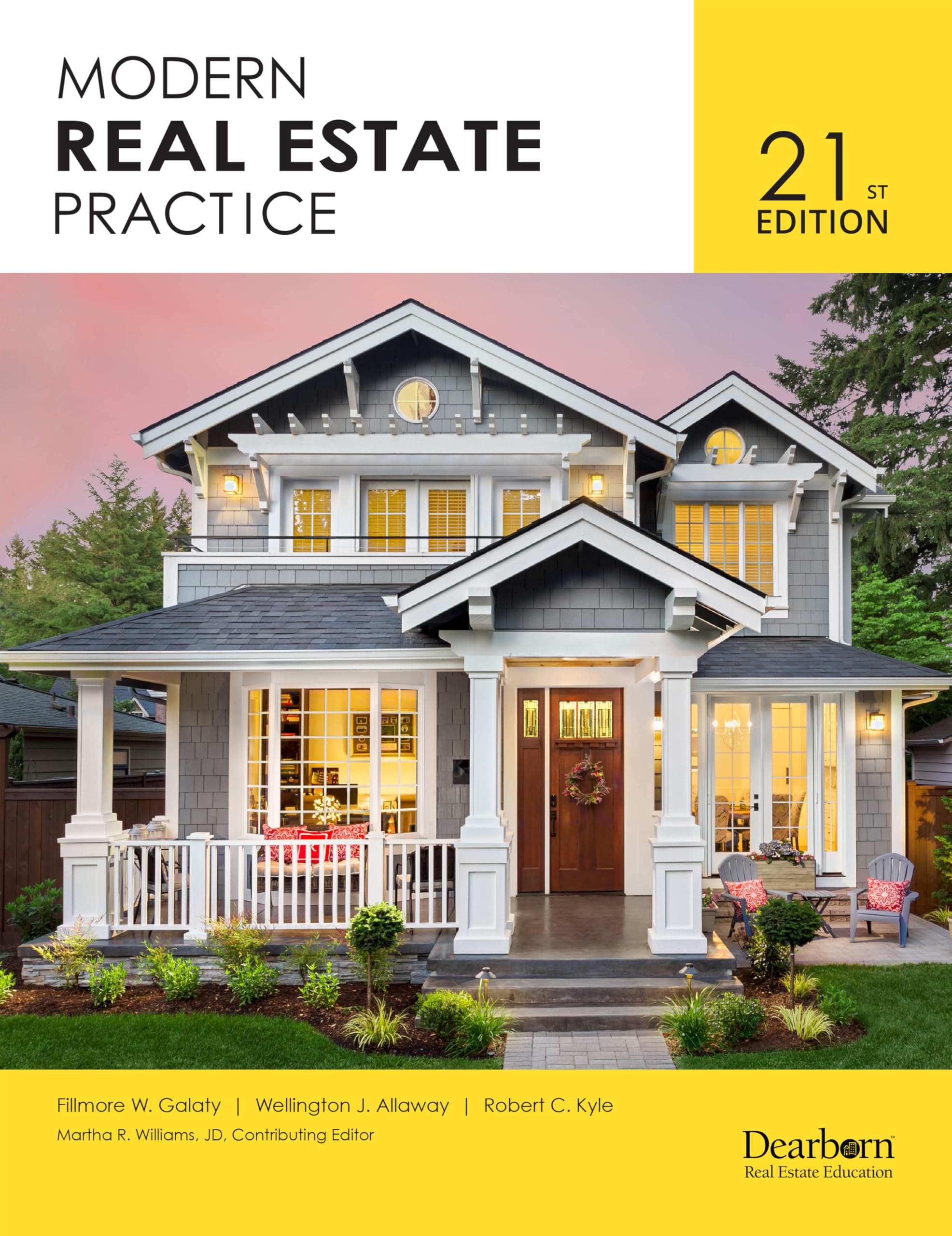 Dearborn Modern Real Estate Practice, 21st Edition, Comprehensive Guide on Real Estate Principles, Practice, Law, and Regulations with 21 Practice ... Bank (Dearborn Real Estate Education) Business, Finance & Career