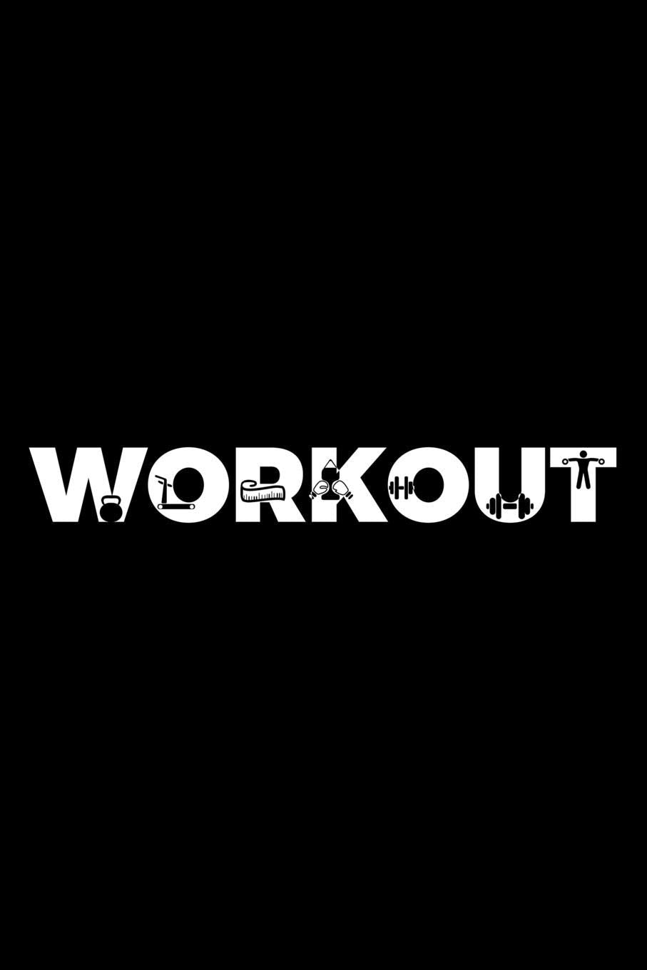 Workout: Blank Paper Sketch Book - Artist Sketch Pad Journal for Sketching, Doodling, Drawing, Painting or Writing Arts & Music