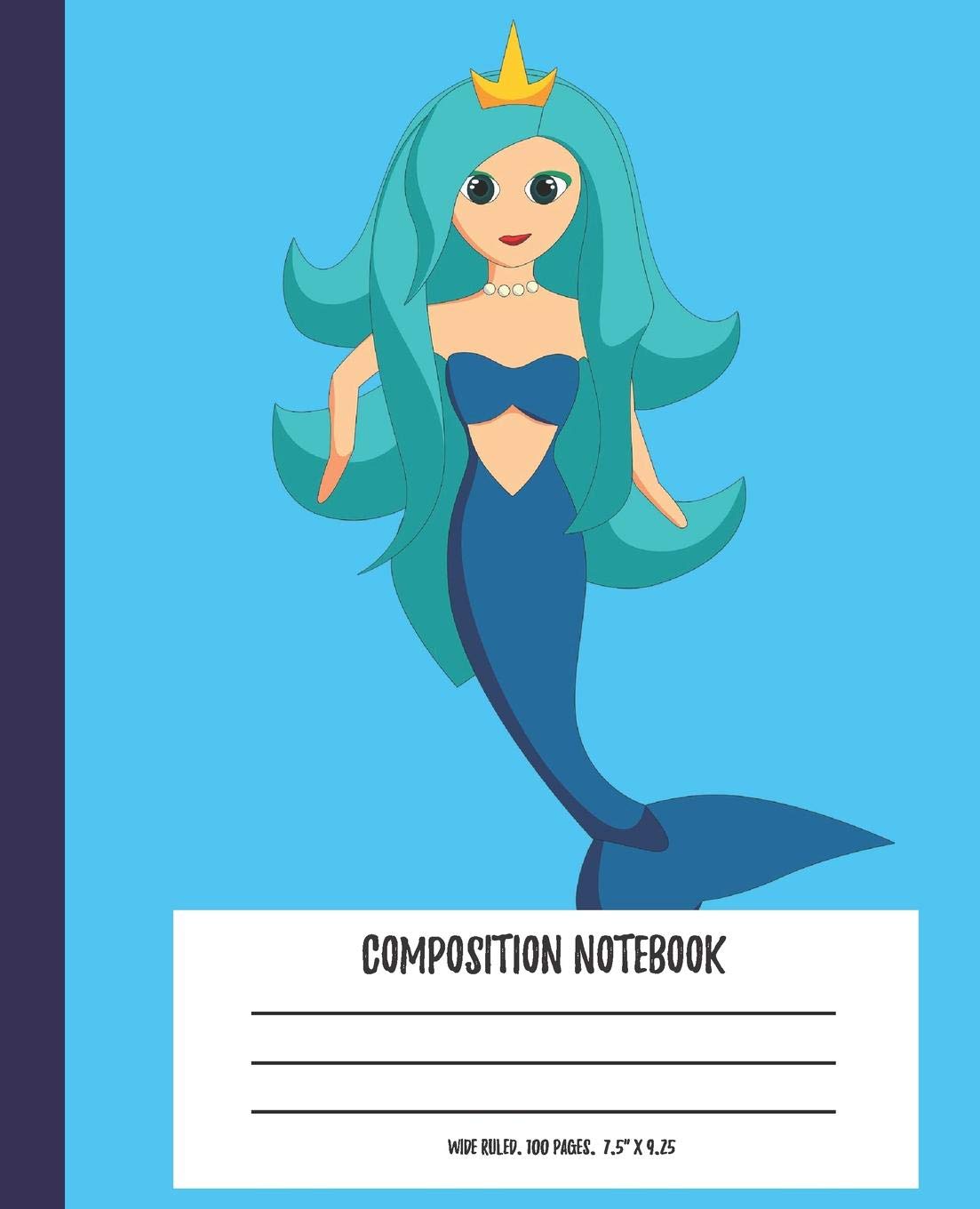 Composition Notebook: | Wide Ruled Blank Lined Journal for Students Teens Girls Kids Media & Communication