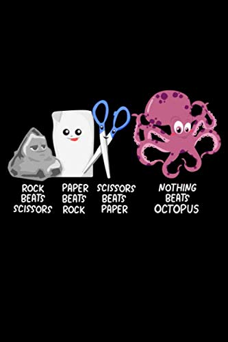 Nothing Beats Octopus: Wide Ruled Summer Beach Octopus Notebook / Journal to Write In your Ideas. Funny Kraken Art & Octopuses Accessories & Merchandise. Octopus Gift Idea for Women, Men & Kids. Mathematics