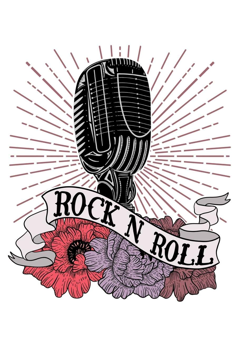 Rock N Roll: A Blank Lined Notebook for Rockabilly Babes and the Vintage Soul Books