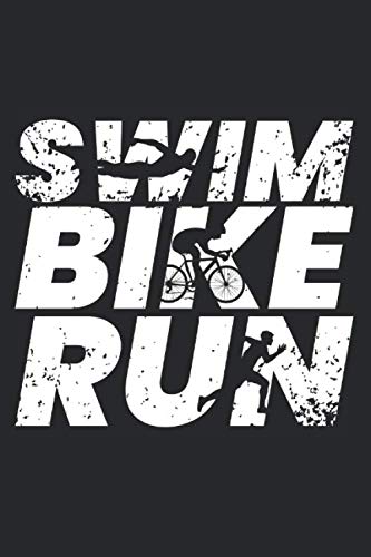 Notizbuch: Triathlon Notebook I Triathlet Journal I Geschenk für Sportler I Tagebuch für Wettkampf und Training Leisure & Fun