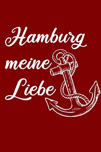 Hamburg meine Liebe: Karo Notizbuch / Tagebuch 6x9'' mit 120 Seiten Books