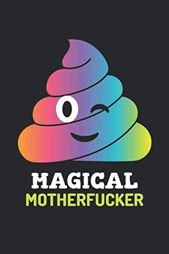 Magical Motherfucker: Badass Unicorn Blank Line Notebook, Badass Unicorn Notebook, Badass Unicorn Journal, Badass Unicorn Gift - 6x9 - 100 Wide Ruled Paper Pages, Blank Line Pages Books
