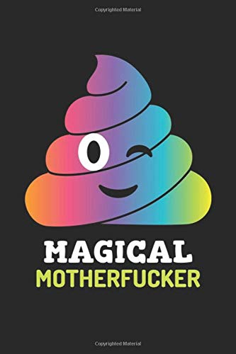 Magical Motherfucker: Badass Unicorn Blank Sketchbook Paper, Badass Unicorn Notebook, Badass Unicorn Sketch Book, Badass Unicorn Gift - 6x9 - 100 Sketchbook Drawing Blank Paper Pages Books