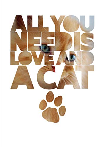All You Need Is Love And A Cat: Lined notebook for Cat lovers (Cat lover gifts for women and men, Band 1) Pets