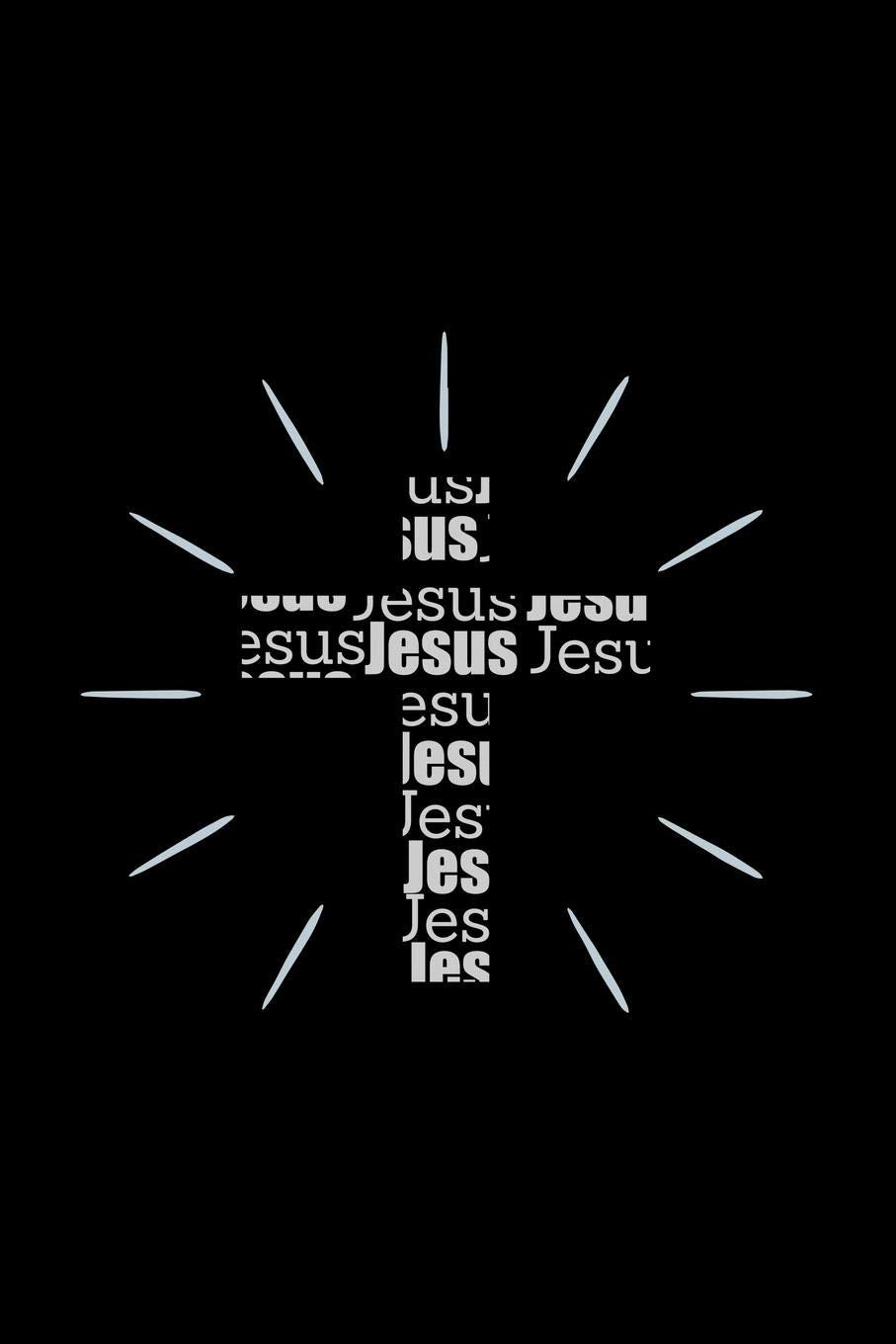 Jesus: Christian Religious Notebook for any faithful worshipper who likes to note favorite prayers and bible passages. DIY Bible Writing Diary for ... Sayings Planner Note Book - 120 Lined Page book