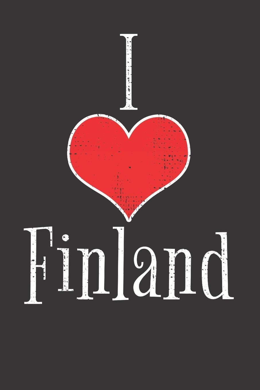 FINLAND Notebook Journal: FINLAND Notebook Journal gift Journal 6 x 9 120 pages book