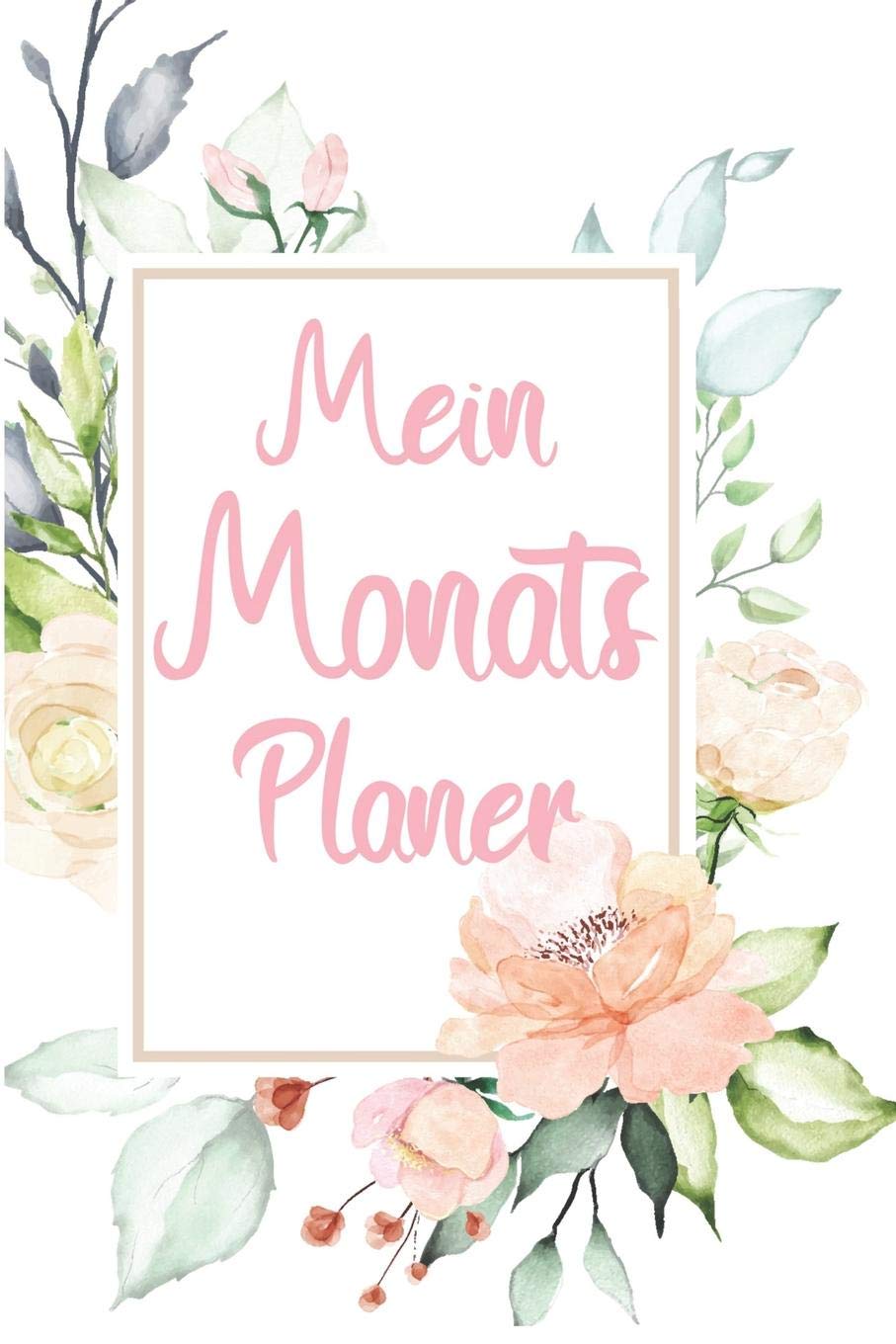 Mein Monats Planer: Monatsplaner für Studenten | Timer + Semester, Wochen, Monats & Jahreskalender für Studenten Books