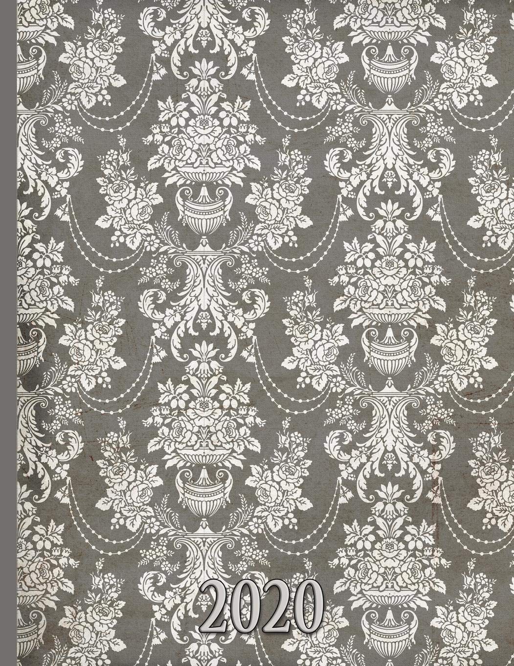 Wallpaper Damask Design: 2020 Schedule Planner and Organizer / Weekly Calendar Memories