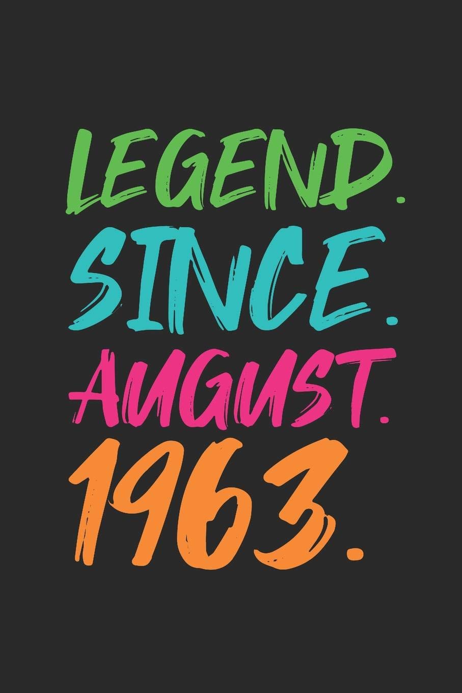 Legend Since August 1963: Graph Ruled Notebook – Journal 56th Birthday for Woman and Men Essays & Short Stories