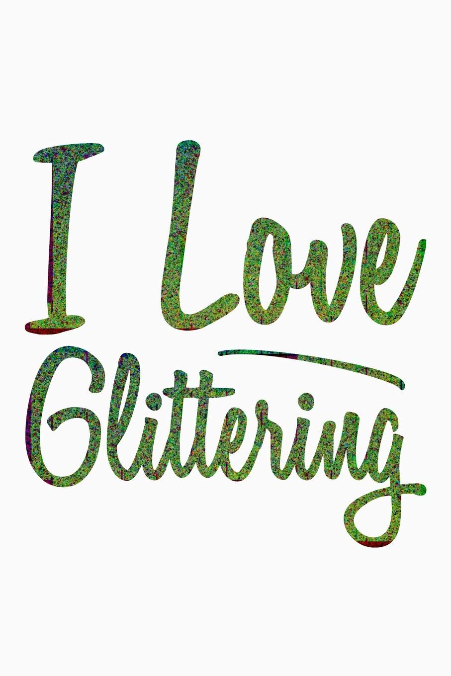 I Love Glittering: Blood Pressure Logbook book