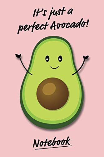 Notebook Avocado:: For real Avocadofans! (6'' x 9'') ruled premium notebook for notes ideas dates sketches or drawings / ideal gift idea Books
