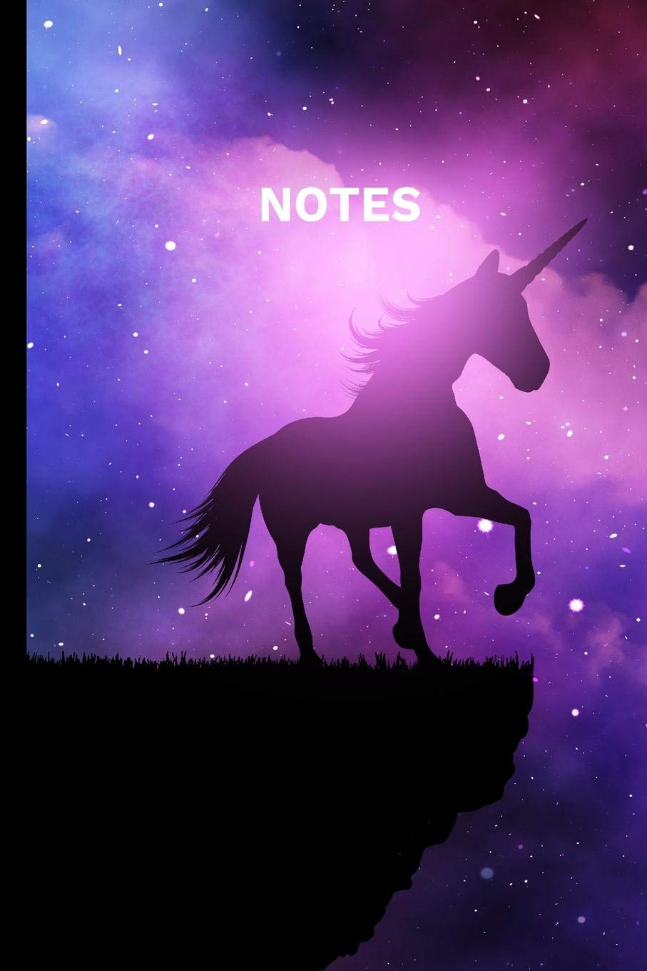 Notes: 110 Dot-Grid Lined Pages for Sketching, Art, Doodles, Notes and Composition | A Whimsical Magical Unicorn, Cupcakes and Doodle Rainbows ... for Little Girls, Teens and Tween Girls Tiptoi & Games