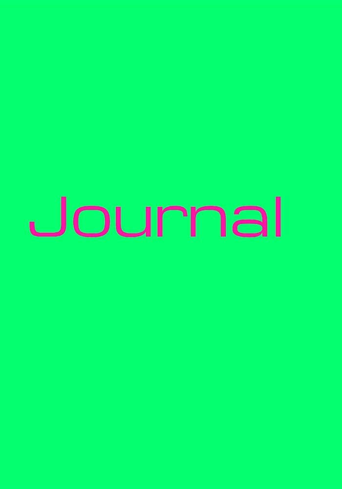Journal Essays & Short Stories
