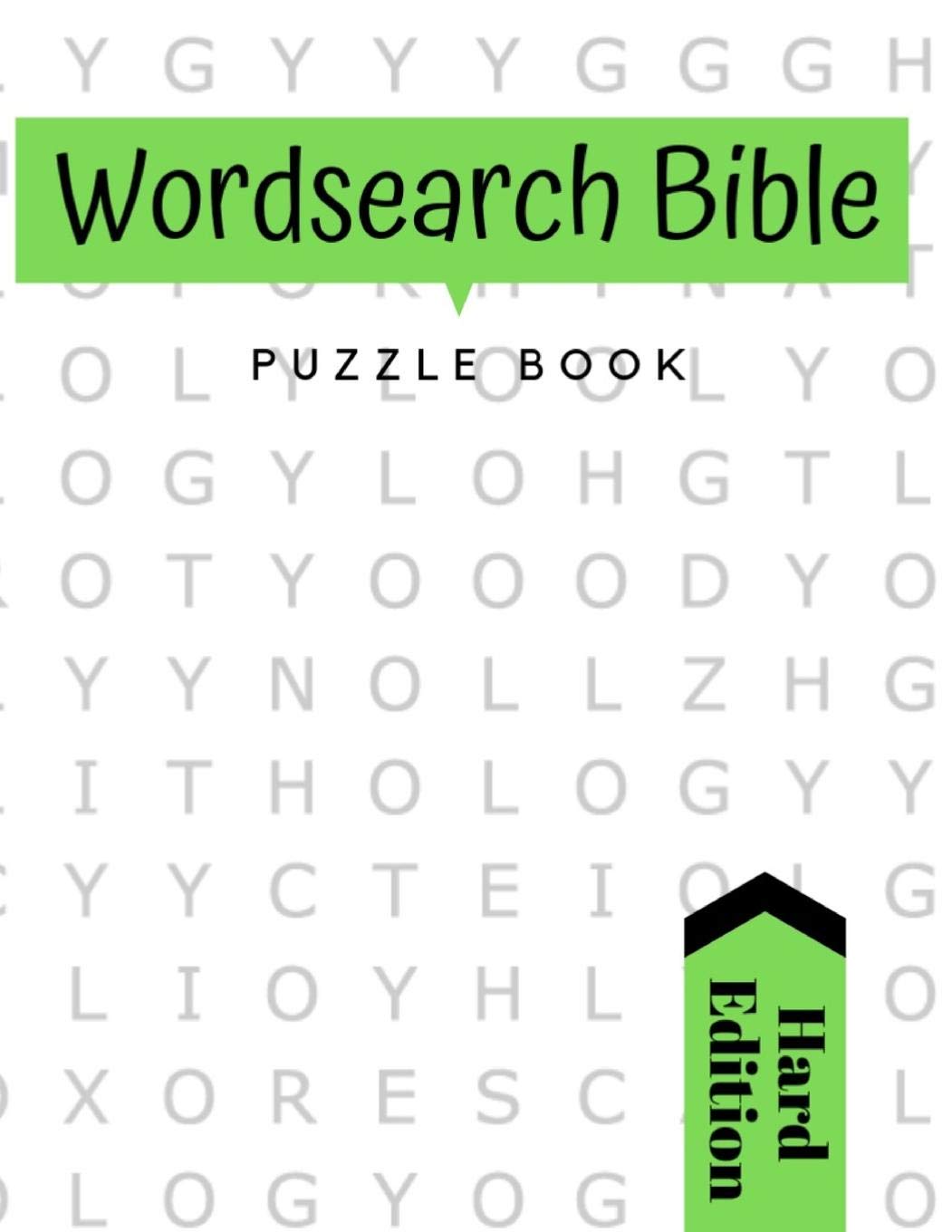 Word Search Bible Puzzle Book: Large Print: Featuring Bible Word Find Puzzles based on words fond in the Bible Religion & Esotericism