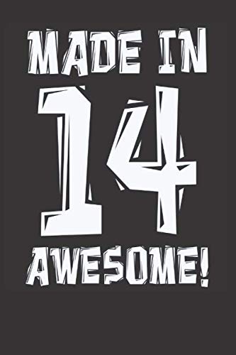 14 Years Old Birthday Notebook Journal: 14 Years Old Birthday Notebook Journal Books