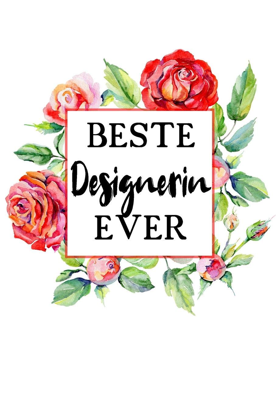 Beste Designerin Ever: A5 Punkteraster • Notebook • Notizbuch • Taschenbuch • Journal • Tagebuch - Ein lustiges Geschenk für Freunde oder die Familie und die beste Designerin der Welt Film, Art & Culture