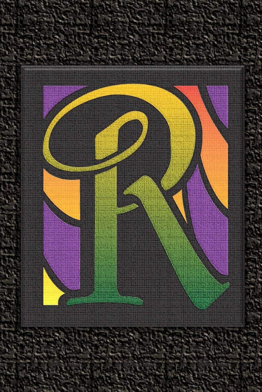 R: Monogram Letter Initial Internet Password Logbook: Keep track of usernames, passwords, web addresses in one easy and organized location Business, Finance & Career