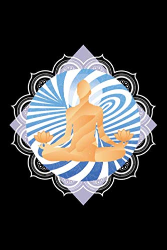 Notebook: Notizbuch Yoga | 6x9 Blank Liniert | 150 Seiten Notizheft | Softcover ca. A5 | Meditation Tagebuch book