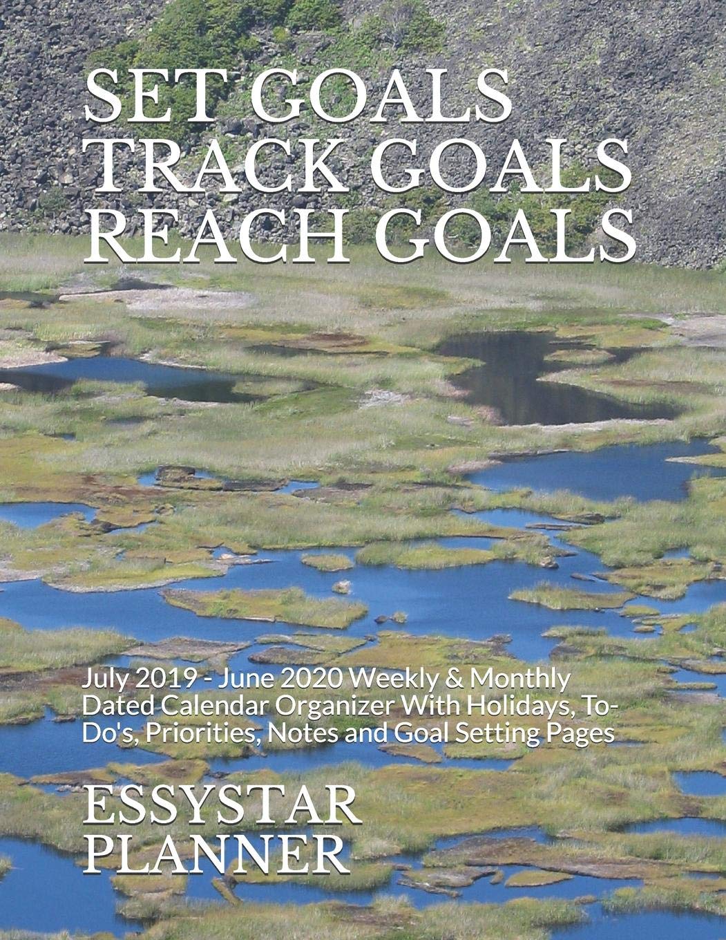 SET GOALS TRACK GOALS REACH GOALS: July 2019 - June 2020 Weekly & Monthly Dated Calendar Organizer With Holidays, To-Do's, Priorities, Notes and Goal Setting Pages Essays & Short Stories