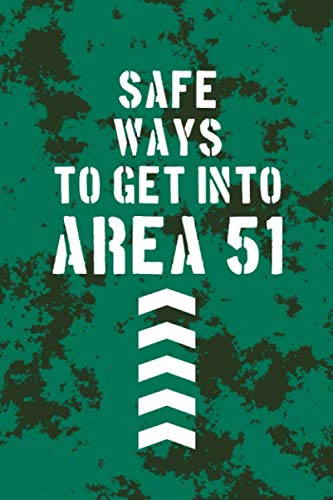 Safe ways to get into Area 51: Of course, there are only empty pages! Books