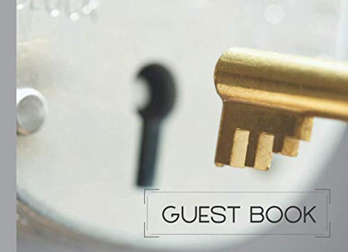 Guest Book: Cute Style Wedding & Birthday Party GuestBook Sign in Book Keep Memorial Birthday, Home Party, Anniversary size 8.25 x 6 " 102 Lined Pages Parents & Children