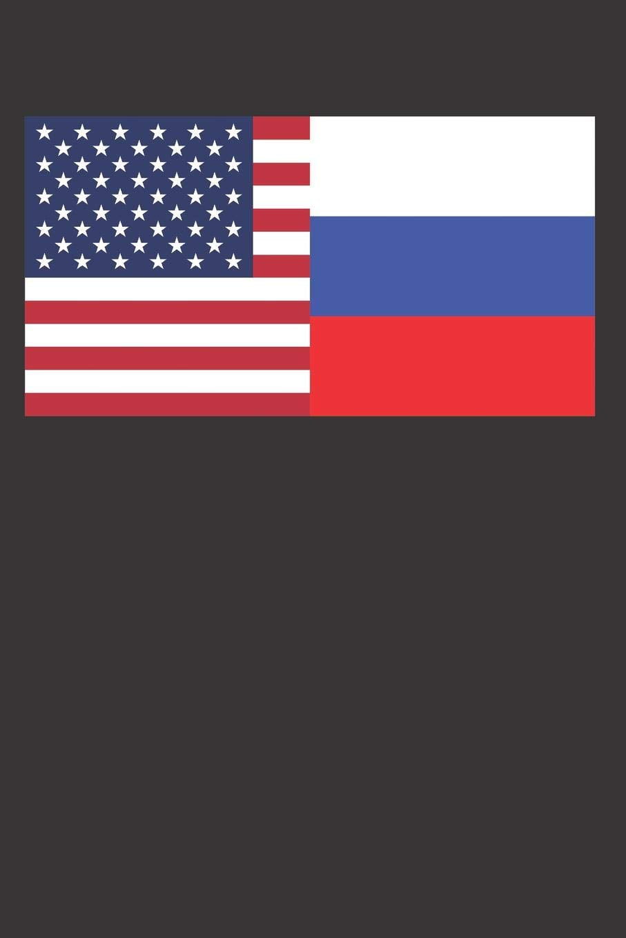 USA Russia Country Flag Notebook Journal: USA Russia Country Flag Notebook Journal gift Journal 6 x 9 120 pages Books